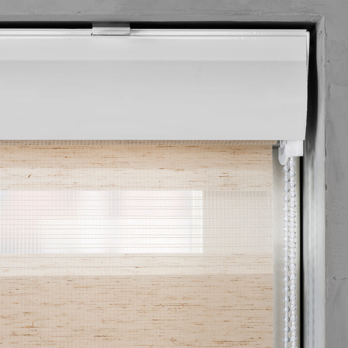 Rollit Noah Duo Rolgordijn Linnen