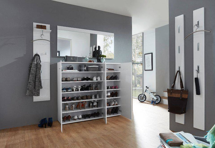 Germania Spiegel Adana Groot - L134 X B3 X H63 Cm - Wit