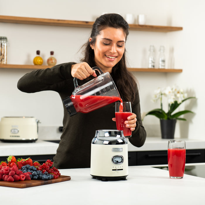 Westinghouse Retro Blender - Smoothie Maker - Wit