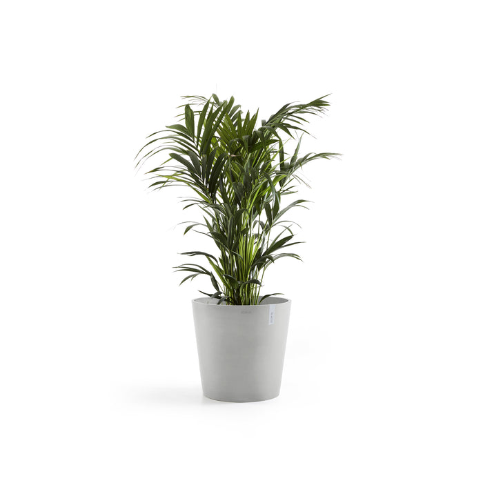 Ecopots Amsterdam Bloempot Met Waterreserve Ø 50 cm - Witgrijs