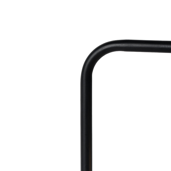 QAZQA Moderne tafellamp zwart met smoke kap - Maly