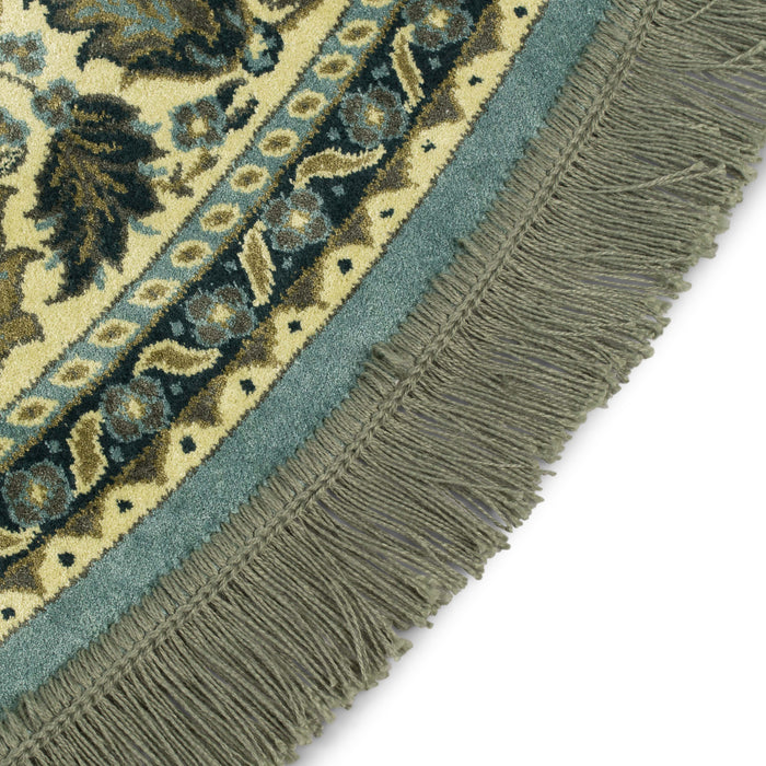 Dutchbone Bodega Vloerkleed Ø 175 cm - Groen