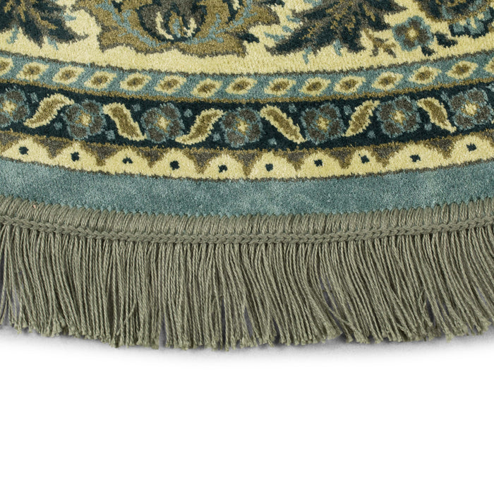 Dutchbone Bodega Vloerkleed Ø 175 cm - Groen