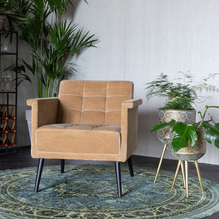 Dutchbone Bodega Vloerkleed Ø 175 cm - Groen