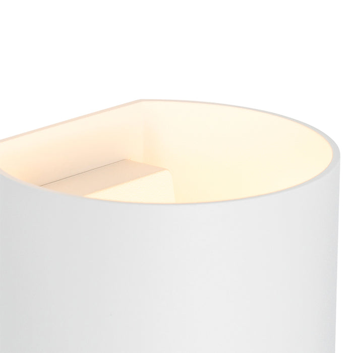 QAZQA Moderne wandlamp wit - Sabbio