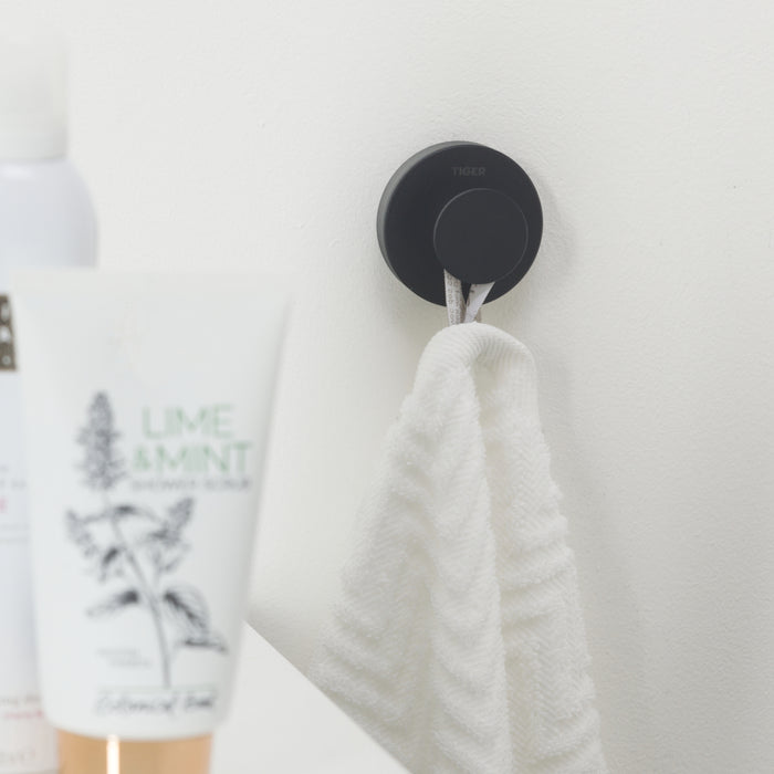 Tiger Urban Handdoekhaak Groot - Zwart