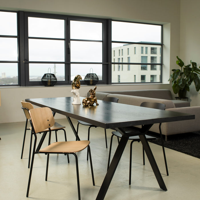 by fonQ basic Ava Eetkamerstoel - Zwart