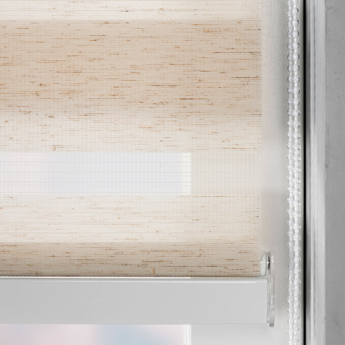 Rollit Noah Duo Rolgordijn Linnen