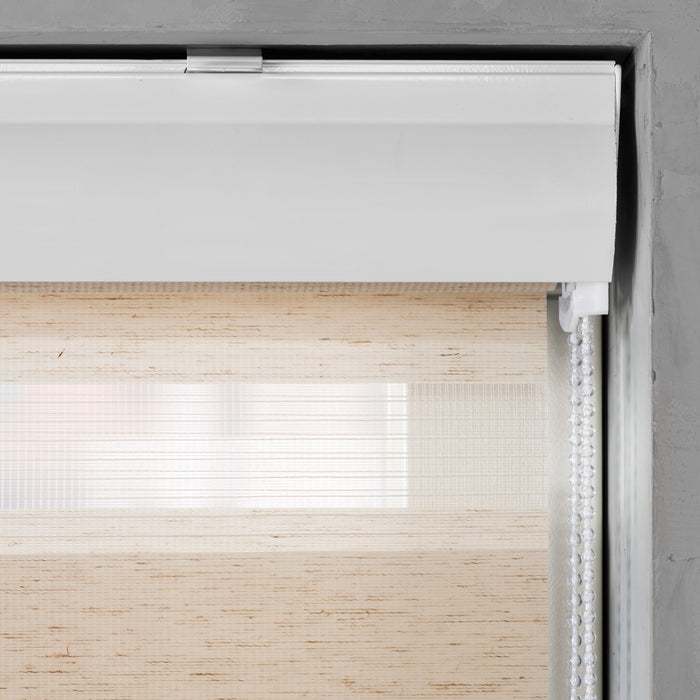 Rollit Noah Duo Rolgordijn Linnen