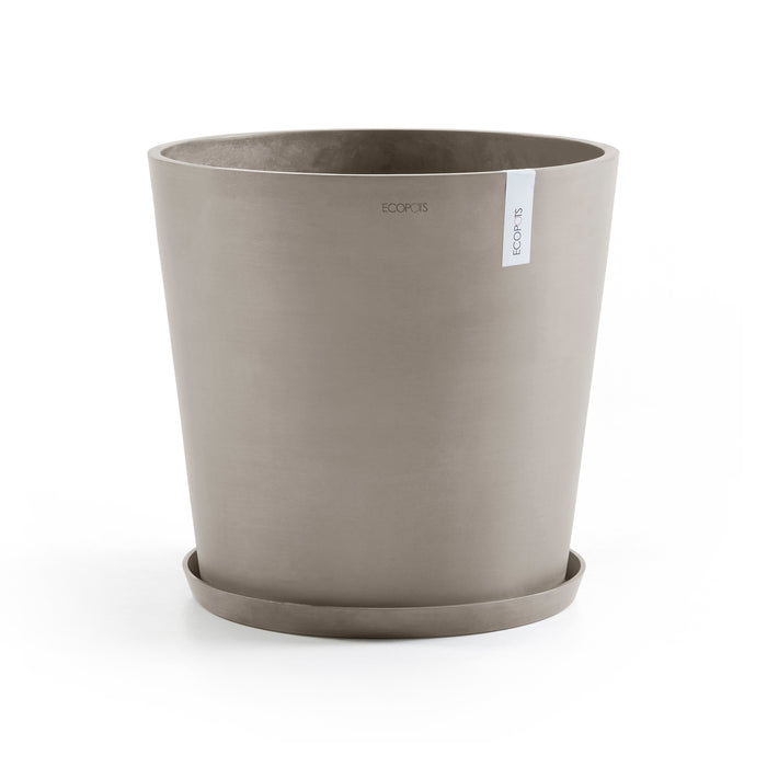 Ecopots Amsterdam Bloempot Ø 60 cm - Taupe