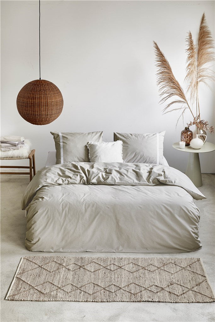 Walra - Dekbedovertrek Timeless Chic - 240x220 - Zand