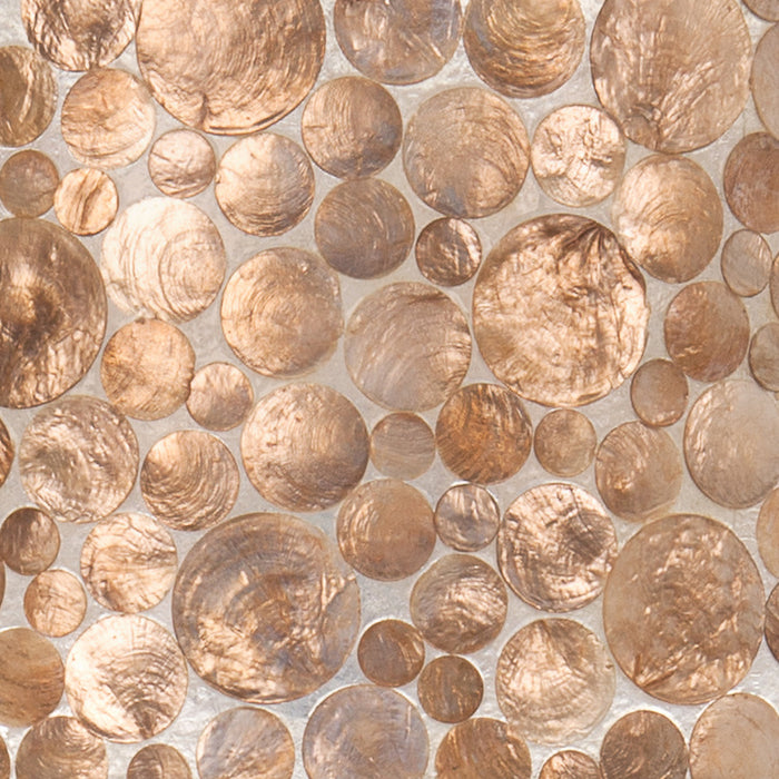 Villaflor Vloerlamp Coin Gold 150cm 3 x E27 Fitting