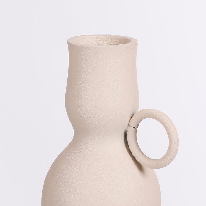 Mica Decorations Samosa Vaas - Off white