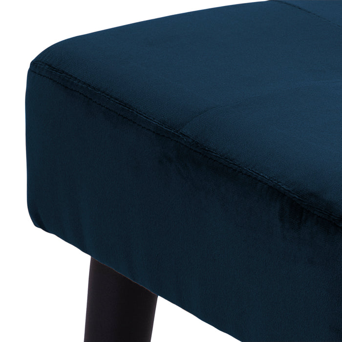 MOOS Iza Eetkamerbank - Navy Blue