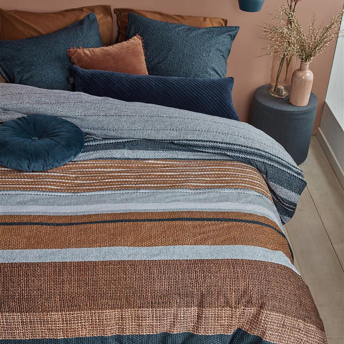 Beddinghouse Lex Dekbedovertrek 200 x 220 cm - Blauw