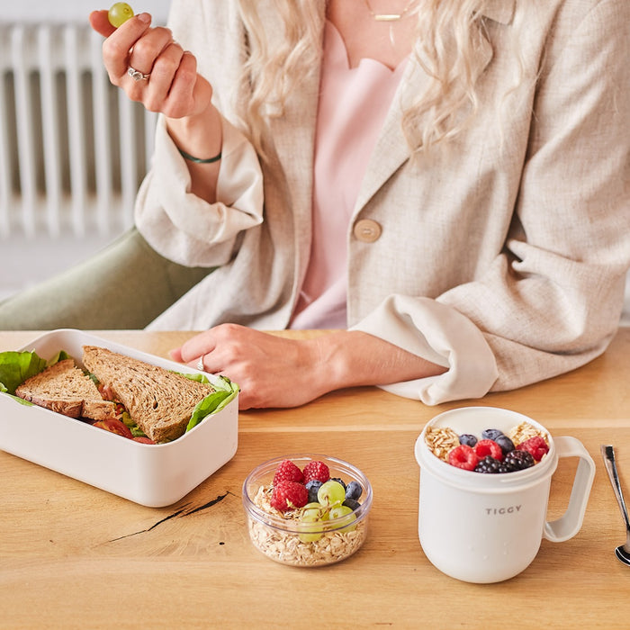 Homra lunchpot TIGGY Grey