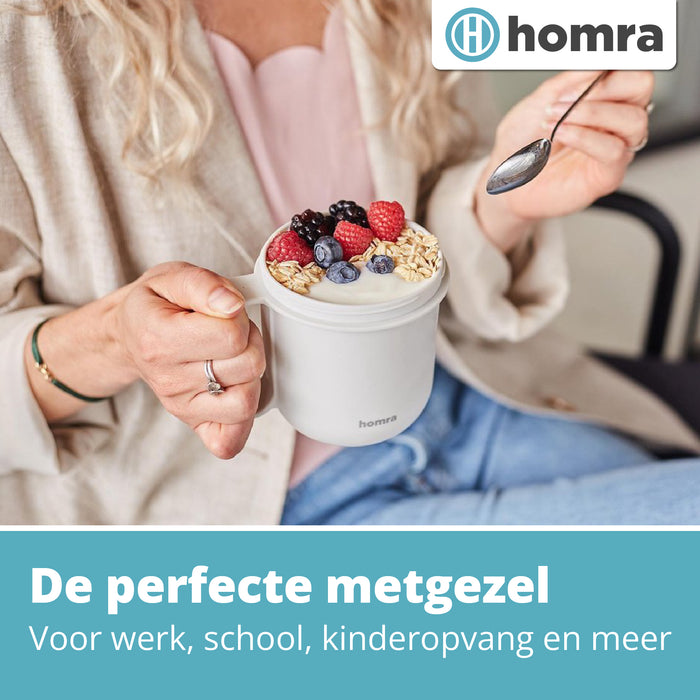 Homra lunchpot TIGGY Grey