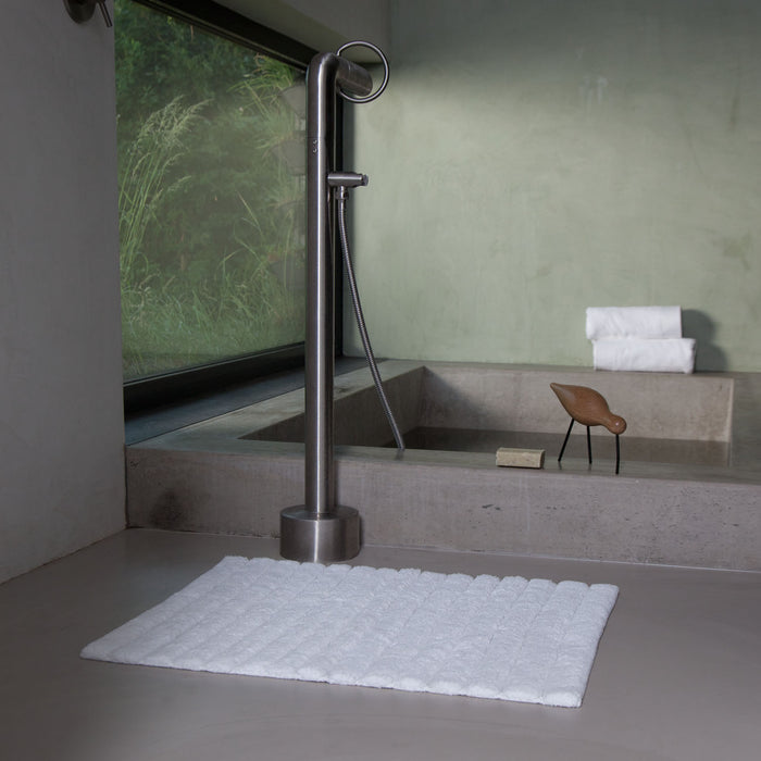 Seahorse badmat Board - 50x60 cm - Wit