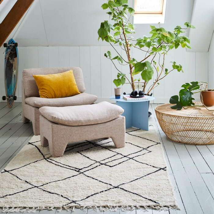 HKliving Wicker Salontafel