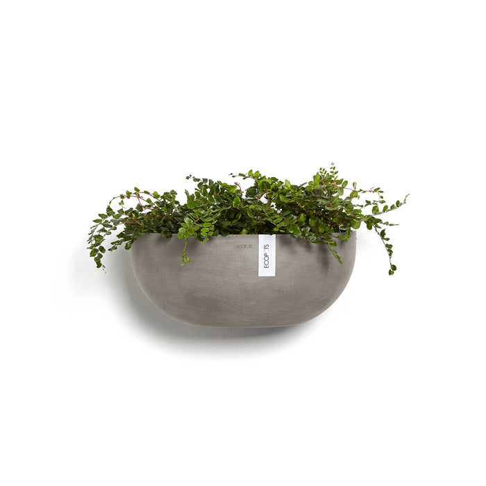 Ecopots Sofia Muur Bloempot B 43 x D 25 cm - Taupe