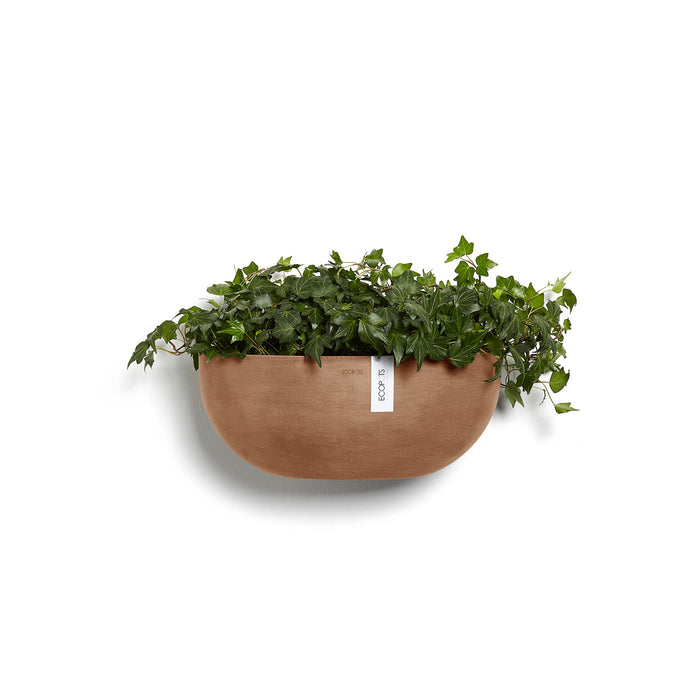 Ecopots Sofia Muur Bloempot B 43 x D 25 cm - Terra