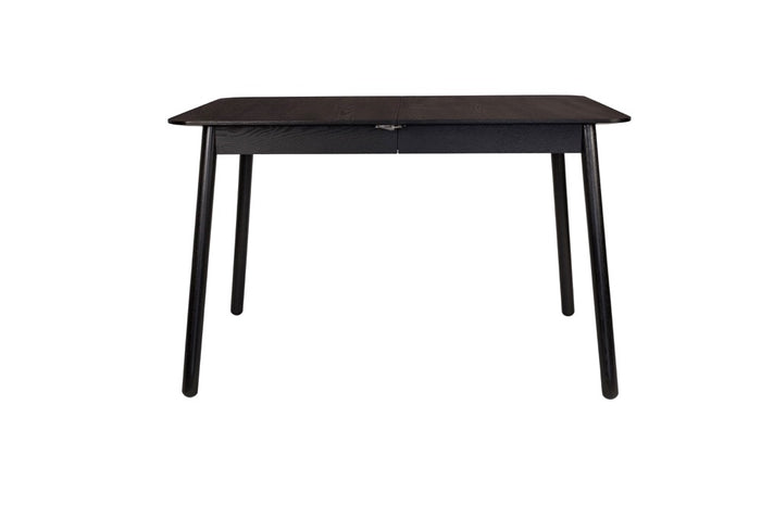 Zuiver Glimps Eettafel Uitschuifbaar - 120/162 x 80 cm - Zwart