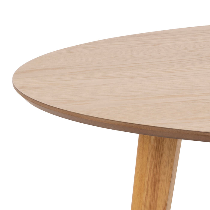 by fonQ basic Crow Eettafel - Ø 140 cm - Eiken