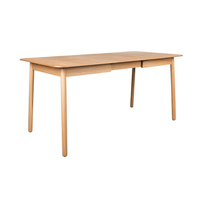 Zuiver Glimps Eettafel Uitschuifbaar - 120/162 x 80 cm - Naturel