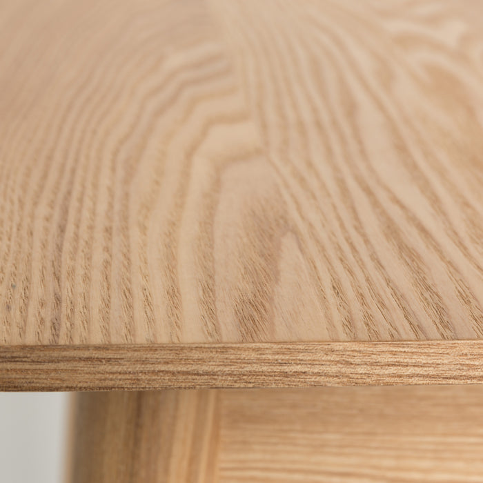 Zuiver Glimps Eettafel Uitschuifbaar - 120/162 x 80 cm - Naturel