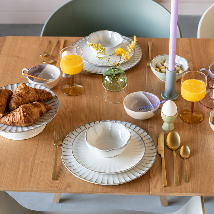 Zuiver Glimps Eettafel Uitschuifbaar - 120/162 x 80 cm - Naturel