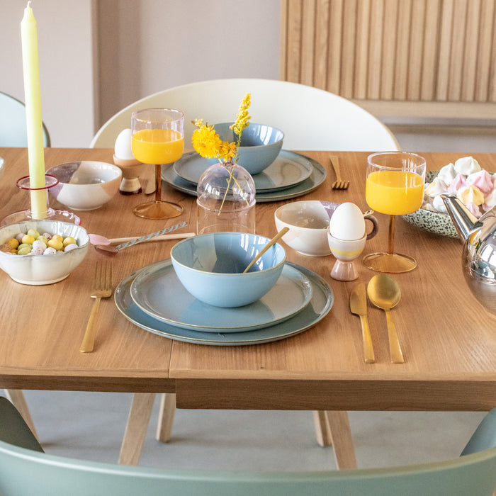 Zuiver Glimps Eettafel Uitschuifbaar - 120/162 x 80 cm - Naturel