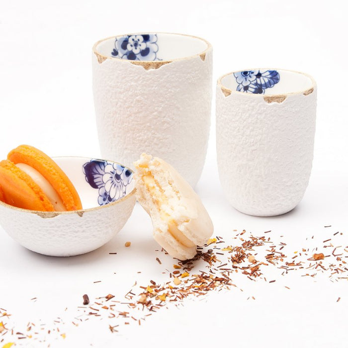 Heinen Delfts Blauw Blauw Bloesem Espressokopje 4 st. Ø 0,1