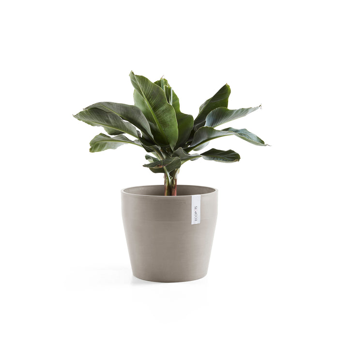 Ecopots Sankara Bloempot Ø 40 cm - Taupe