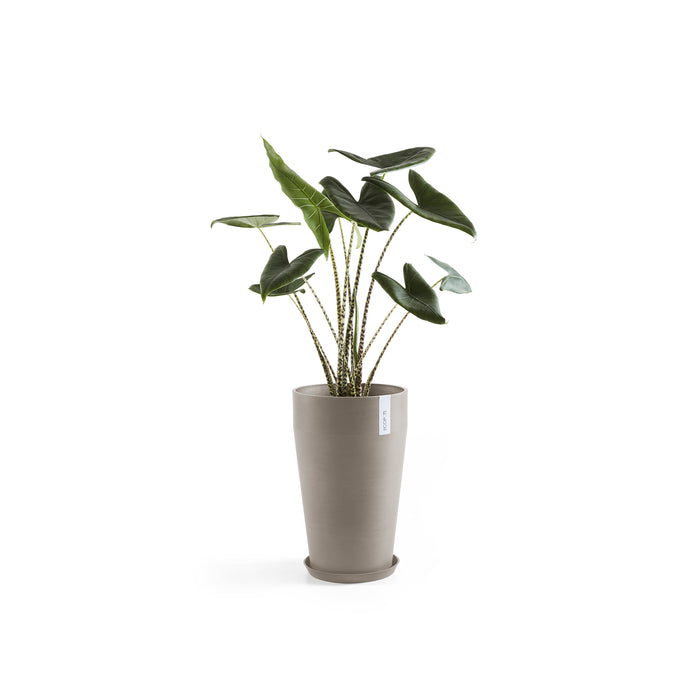 Ecopots Sankara Bloempot Ø 35 cm - Taupe