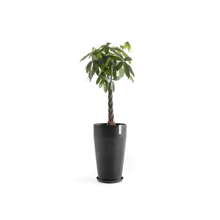 Ecopots Sankara Bloempot Ø 45 cm - Donkergrijs