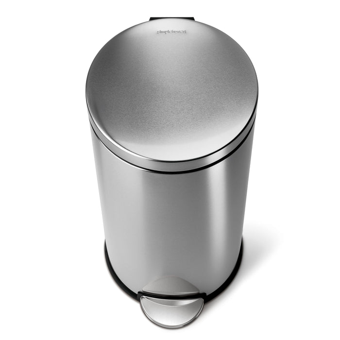 Simplehuman - Afvalemmer Round Step, 30 liter - Simplehuman