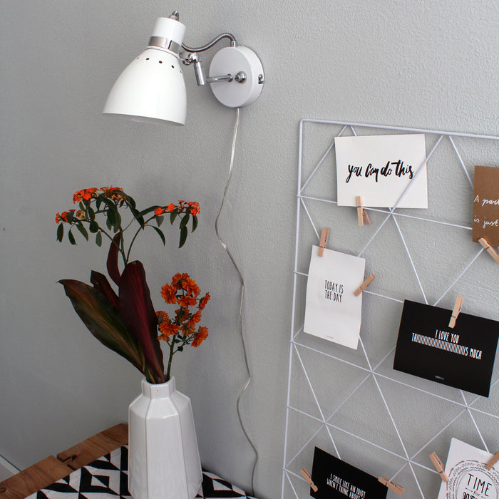 Steinhauer Spring Wandlamp Wit