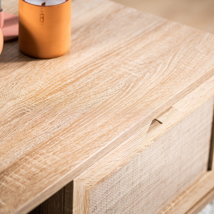 Duverger® Cosy Scandinavian - Salontafel - 1 deur - 2 nissen - MDF met