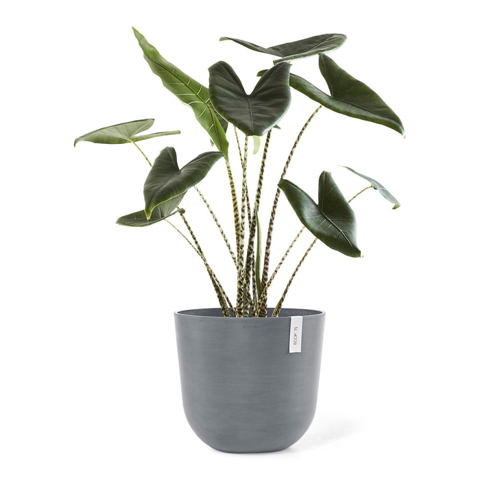 Ecopots Oslo Bloempot Ø 45 cm - Blauwgrijs