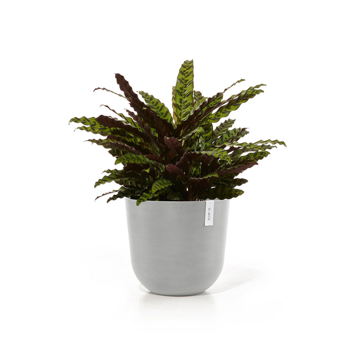 Ecopots Oslo Bloempot Ø 45 cm - Witgrijs