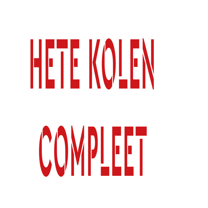 Hete Kolen compleet - Jeroen Hazebroek