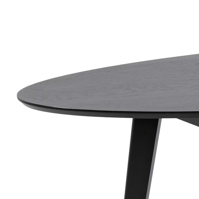 by fonQ Bolt Eettafel - 200 x 90 cm - Zwart