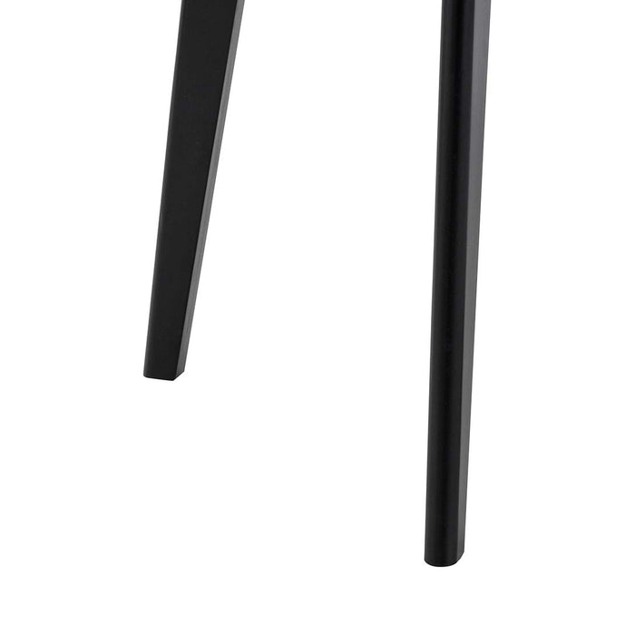 by fonQ Bolt Eettafel - 200 x 90 cm - Zwart