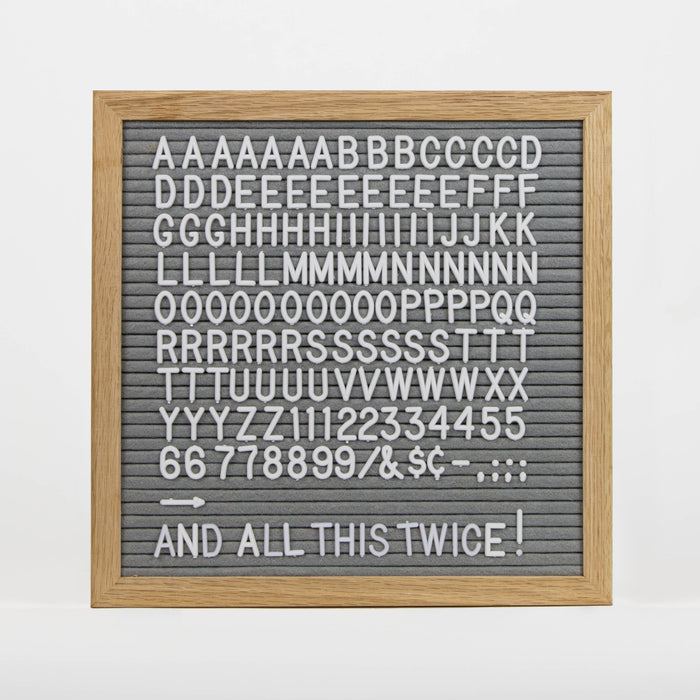 LEDR Letterbord 30 x 30 cm