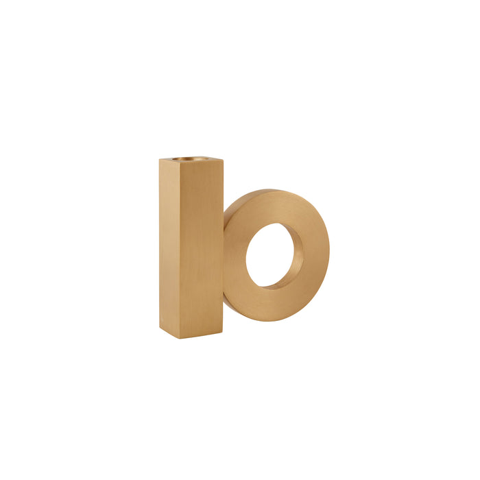 OYOY Baari Solid Brass Kandelaar - Goud