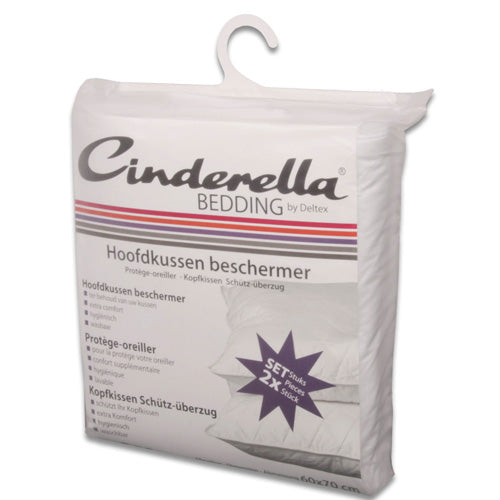 Cinderella Doorgestepte Kussensloop 60 x 70 cm - Set van 2