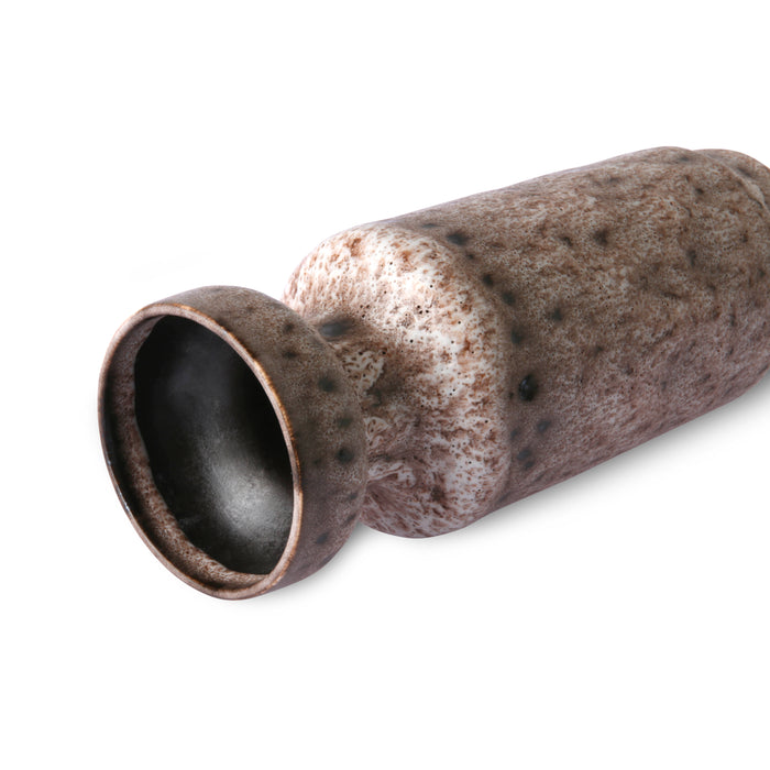 HKliving Retro Vaas - Lava Brown