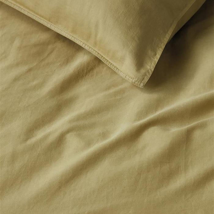 vtwonen Earth Dekbedovertrek 200 x 200/220 cm - Geel