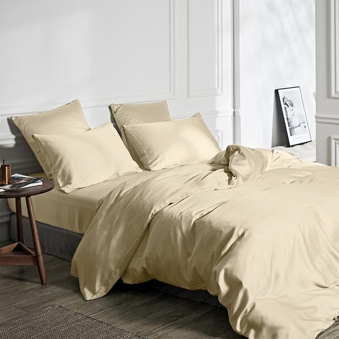 Cuddle Nature Bamboo Creme Dekbedovertrek 200 x 240 cm