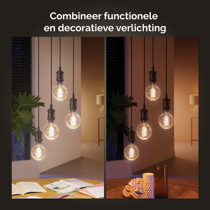 Philips Hue Filament Globelamp - E27 - Ø 12,5